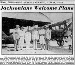 City of Jackson welcomes first Delta flight