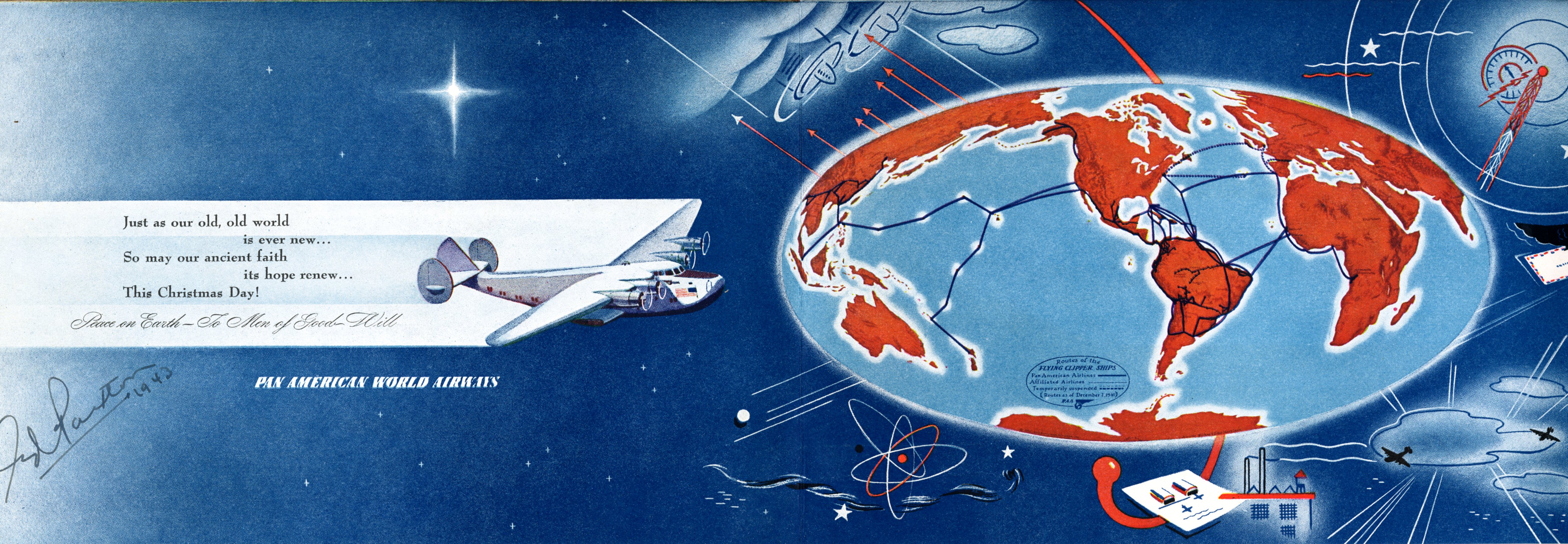 Pan Am Holiday Card 4