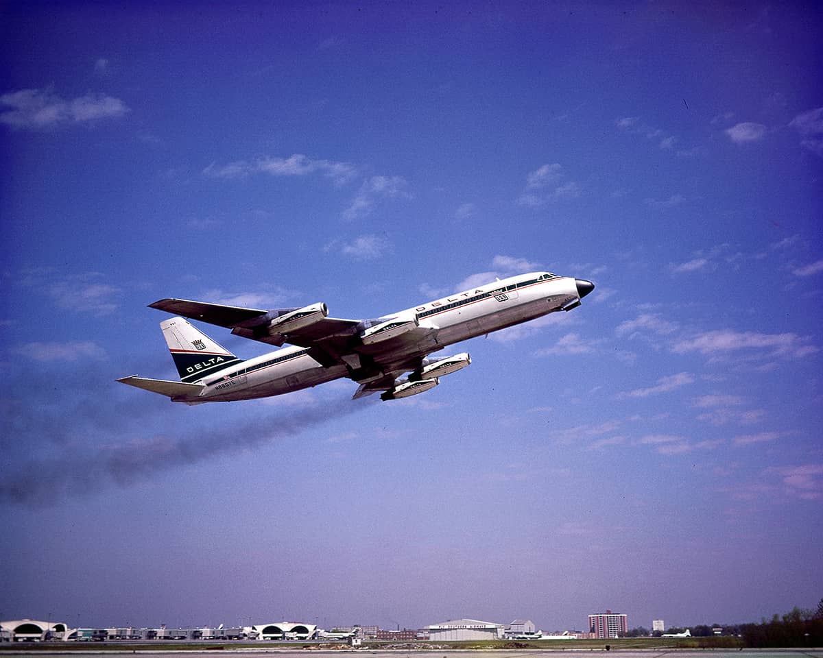 Convair 880 first livery