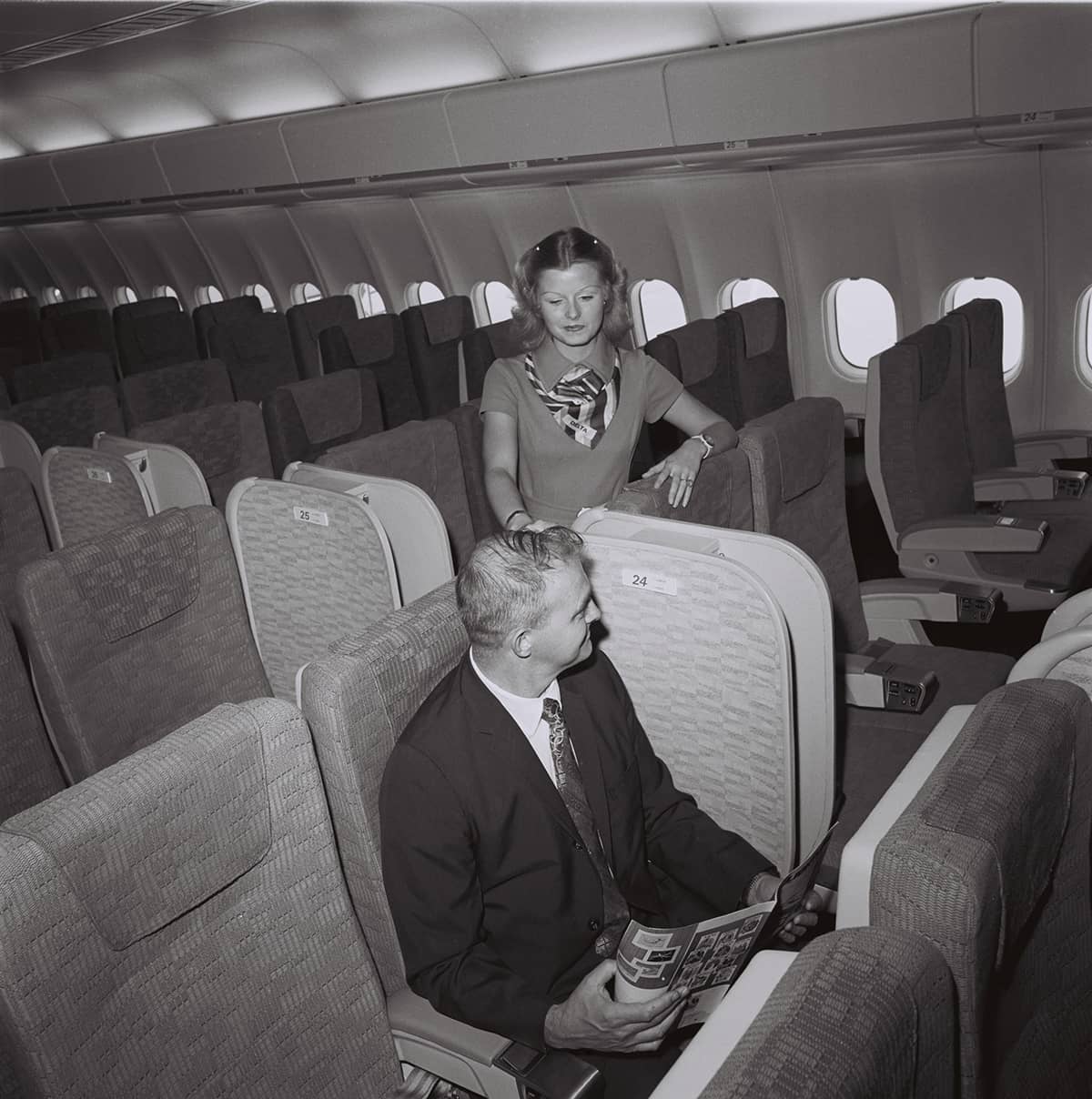 DC-10 seats 1972