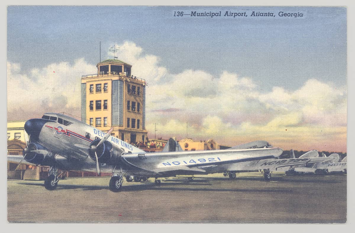 atl_postcard_c1940_delta_DC-2