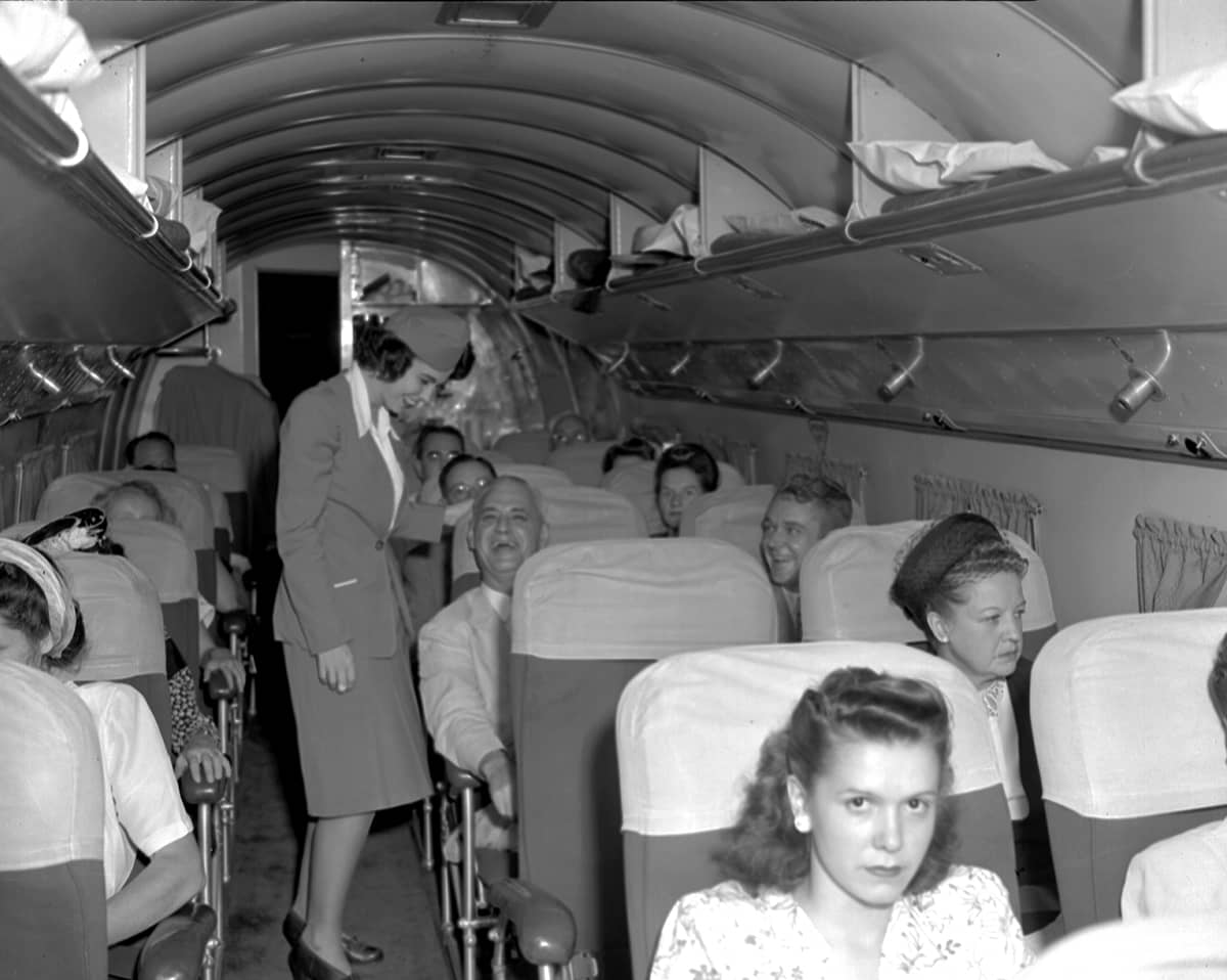 DC-3 cabin1947