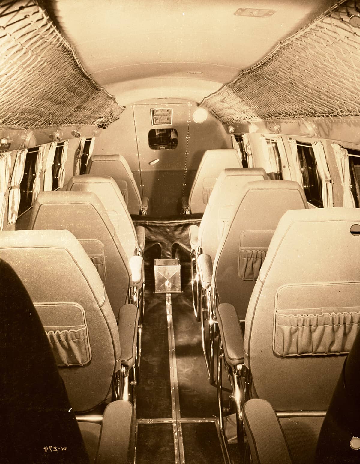 L-10 Electra interior