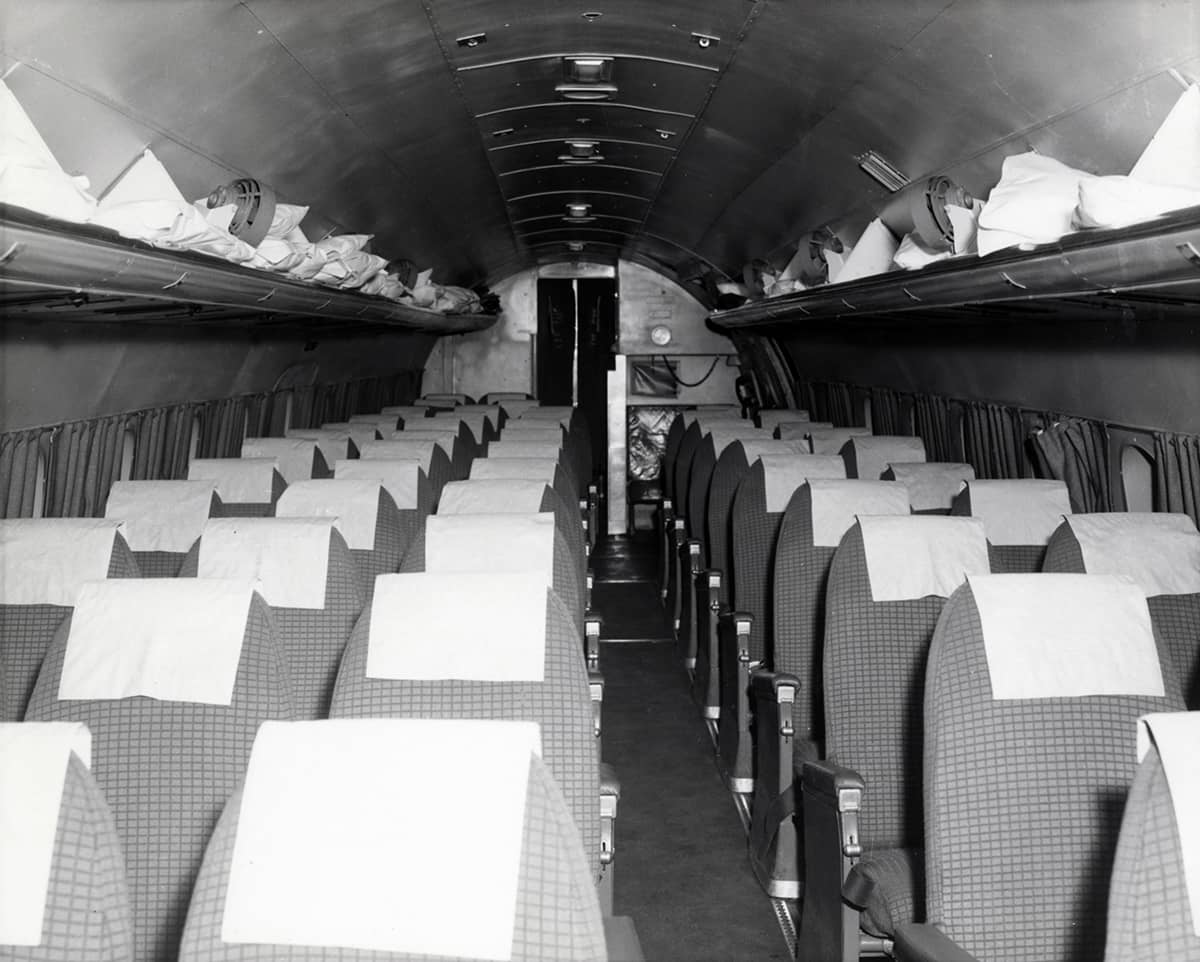 Lockheed Constellation interior