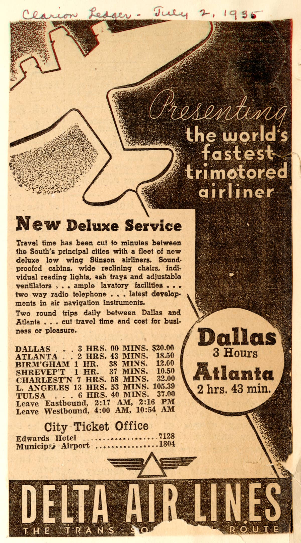 dal-ad-19350702-fastest-trimotored-airliner