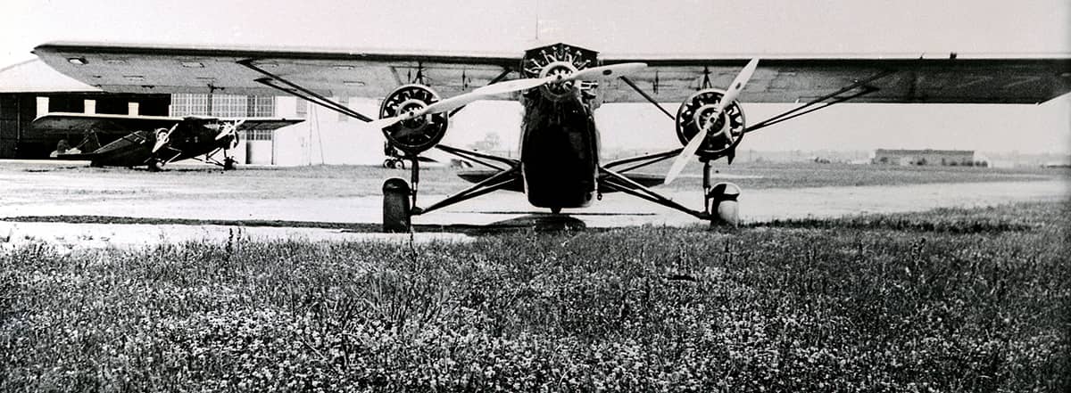 Stinson T front at Monroe