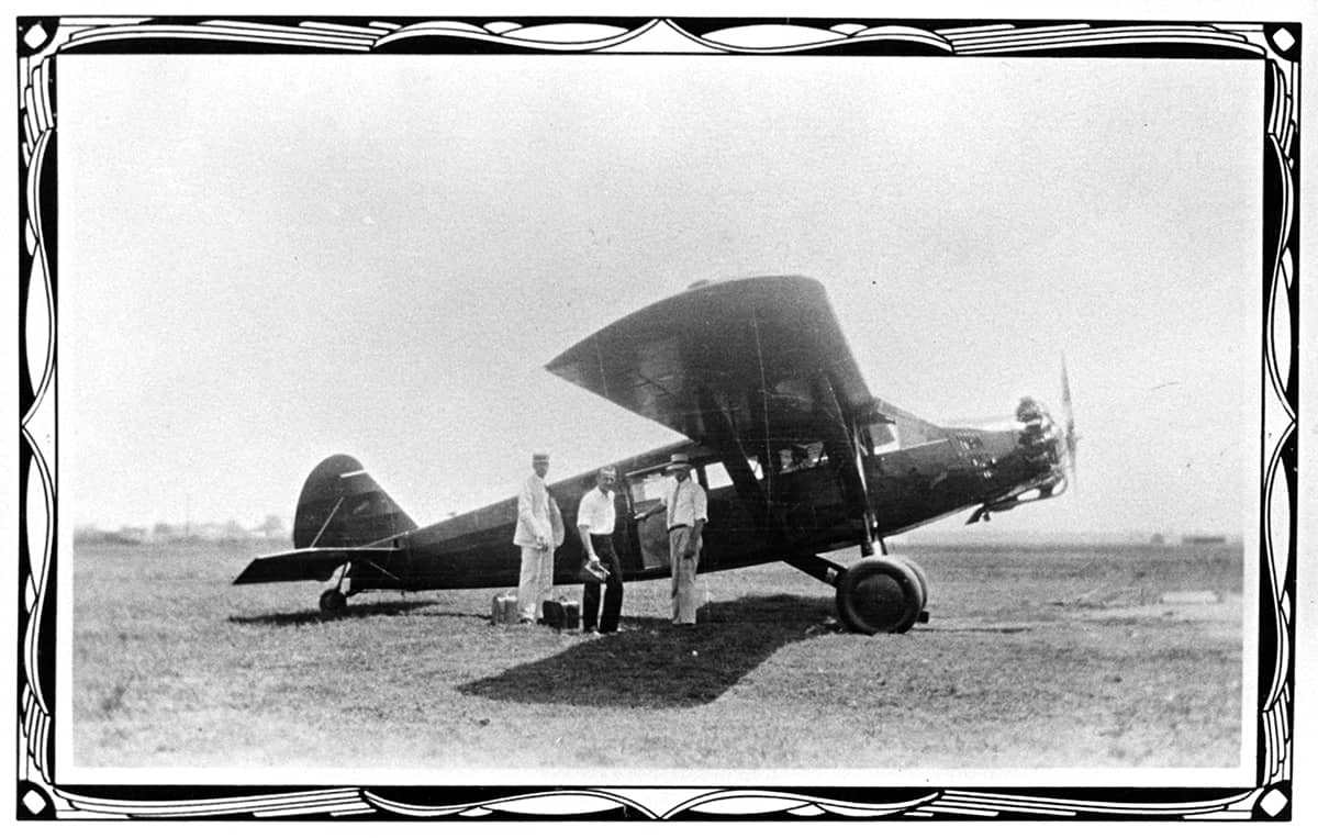 travel_air_passengers_pilot_elmer_rose