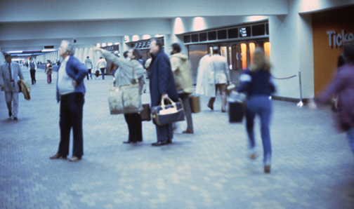 Running for the Plane Train, ATL ca. 1980