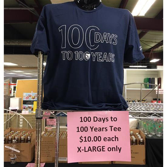 100 days-yrs shirt