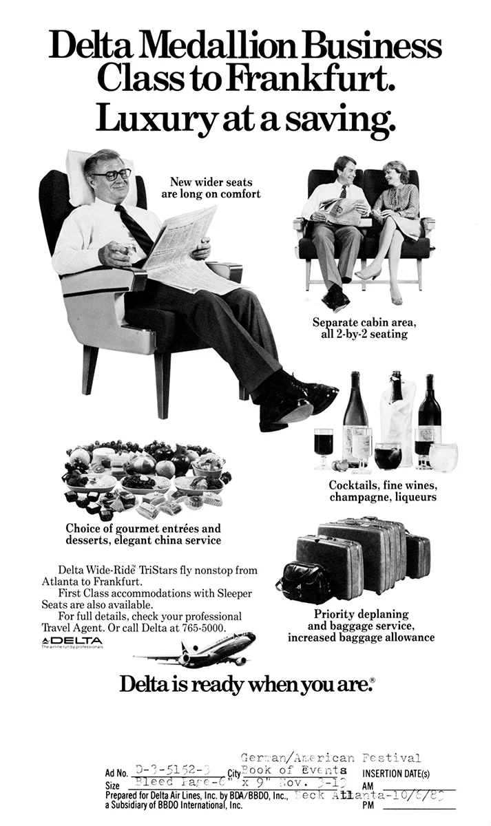 ad_medallion_business_class_to_FRA_1983